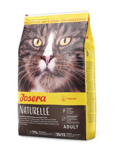 ג'וסרה נטורל סטרלייז לחתול בוגר 10 ק"ג Josera Naturelle