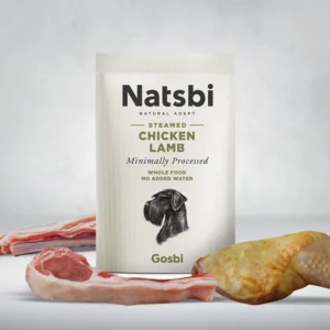 natsbi-steamed-chicken-lambאוכל טבעי לכלבים נטסבי כבש ועוף