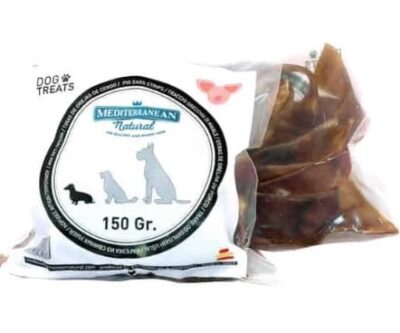 150 גרם אוזני חזיר לכלב