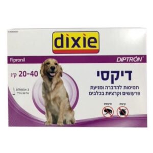 אמפולה נגד פרעושים לכלבים בינוניים וגדולים