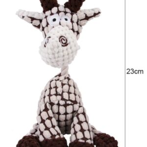 בובת ג'ירפה משעשעת לכלבים Giraffe doll