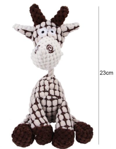 בובת ג'ירפה משעשעת לכלבים Giraffe doll