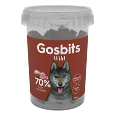 גוסביטס ווילד 300 גרם חטיף לכלבים Gosbites