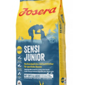 ג'וסרה סנסי ג'וניור ברווז וסלמון לכלב 15 ק"ג Josera Sensi Junior