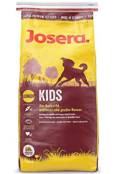 ג'וסרה קידס עוף ואורז לכלבים גורים 12.5 ק"ג Josera Kids