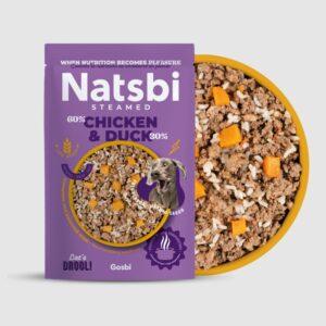 נטסבי ברווז מזון טבעי לכלבים Natsbi duck דיגיפט