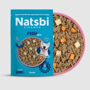 נטסבי דגים מזון טבעי לכלבים דיגיפט Natsbi fish