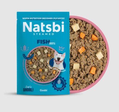נטסבי דגים מזון טבעי לכלבים דיגיפט Natsbi fish