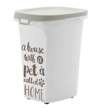מיכל פח אחסון אוכל לכלבים 20 ליטר dog food storage