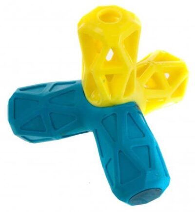 צעצוע גומי לכלב פטס פרוג'קט בצורת פלוס Rubber FLOAT Dog Toy PLUS