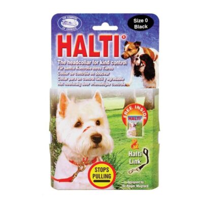 קולר ראש לכלבים האלטי מספר 0 Halti (גודל הכי קטן)