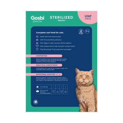 ⁦גוסבי דליקט פורקי מזון רטוב מלא סטרלייזד Gosbi Delicat 1120g⁩ – תמונה ⁦2⁩