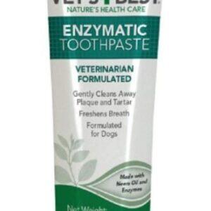 Vet’s Best Enzymatic Dental Gel משחת שיניים אנזימטית לכלבים 99.2 גרם ווטס בסט
