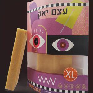 1 עצם חלב יאק מידה XL סביב ה120-150 גרם!