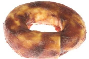 דונאט באפלו עטוף ברווז לכלבים Duck donut for dogs גודל בינוני