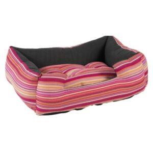 מיטה לכלב CLASSIC BED פטס פרוג'קט אדום פסים