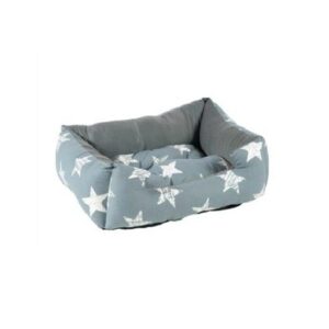 מיטה לכלב CLASSIC BED פטס פרוג'קט אפורה כוכבים