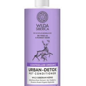 uuhksv xhchrhev מרכך אורגני לניקוי עמוק WILDA SIBIRICA URBAN-DETOX PET CONDITIONER לכלבים וחתולים