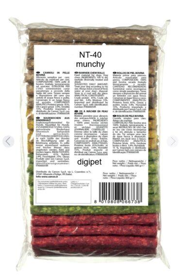 מארז 100 סיגרים גליליות צבעוניות Munchy sticks