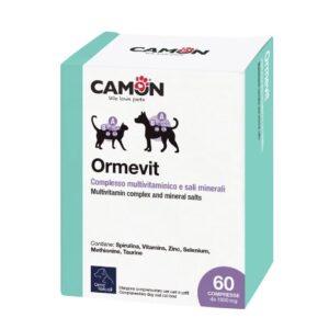 Ormevit ויטמינים לכלבים וחתולים 60 כדורים מבית CAMON איטליה