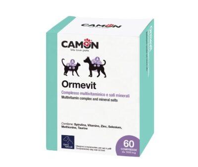 Ormevit ויטמינים לכלבים וחתולים 60 כדורים מבית CAMON איטליה