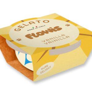 גלידה לכלבים בטעם וניל להכנה ביתית 40 גרם - Flowis Gelato