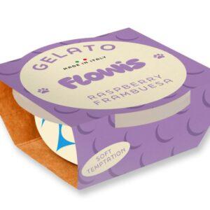 גלידה לכלבים בטעם פטל להכנה ביתית 40 גרם - Flowis Gelato