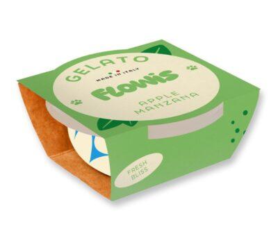 גלידה לכלבים בטעם תפוח להכנה ביתית 40 גרם - Flowis Gelato