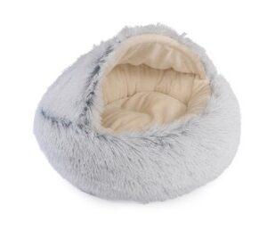 מיטת פיתה פרוותית לכלב ולחתול
