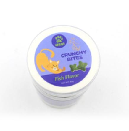 אורבן חטיף כריות דגים לחתול 80 גרם צננת