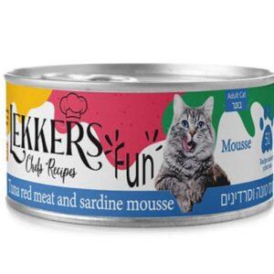 לקרס מוס טונה אדומה וסרדינים 185 גרם