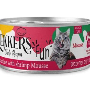 לקרס מוס סרדינים ושרימפס 185 גרם חדש