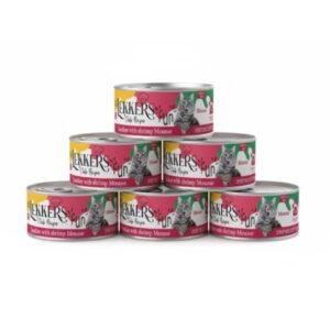 24 שימורי מוס סרדינים ושרימפס לחתול לקרס