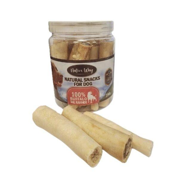זנב באפלו טבעי 250 גרם Native Way 100% Buffalo Tail