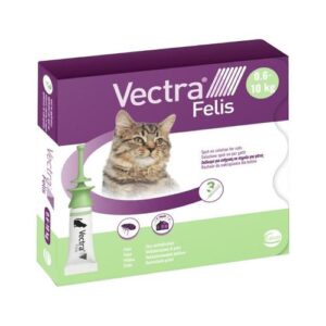 וקטרה Vectra לחתולים אמפולות להדברה ומניעת פרעושים